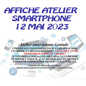 You are currently viewing Atelier Smartphone à la librairie des dunes