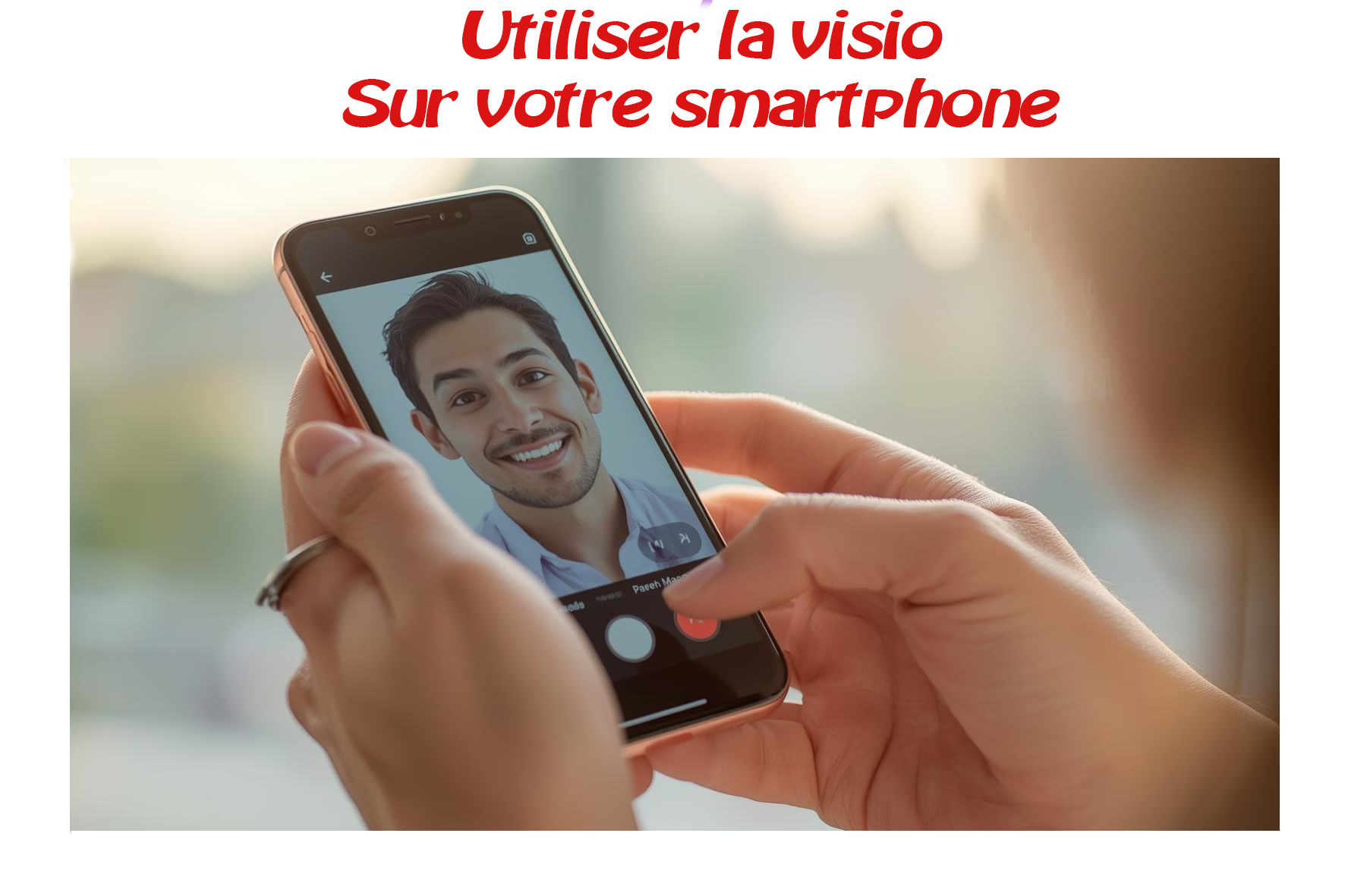 You are currently viewing Utiliser la visio sur votre smartphone